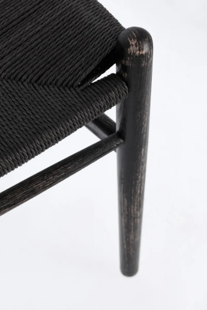 Outlet Bizzotto SEDIA IN LEGNO NERO - ARTEMIA