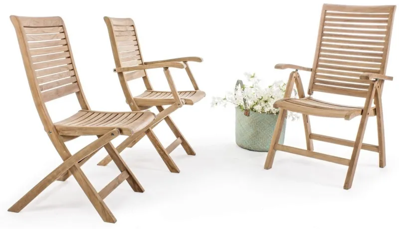 Clearance Bizzotto SEDIA IN TEAK PIEGHEVOLE - MARYLAND