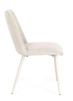Hot Bizzotto SEDIA IN TESSUTO BEIGE - CORA