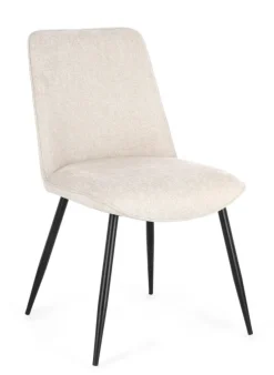 Outlet Bizzotto SEDIA IN TESSUTO BEIGE - CORA