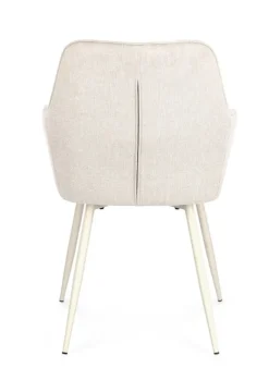 Clearance Bizzotto SEDIA IN TESSUTO BEIGE - CORA