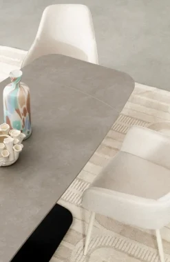 Clearance Bizzotto SEDIA IN TESSUTO BEIGE - CORA