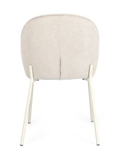 Sale Bizzotto SEDIA IN TESSUTO BEIGE - WENDY