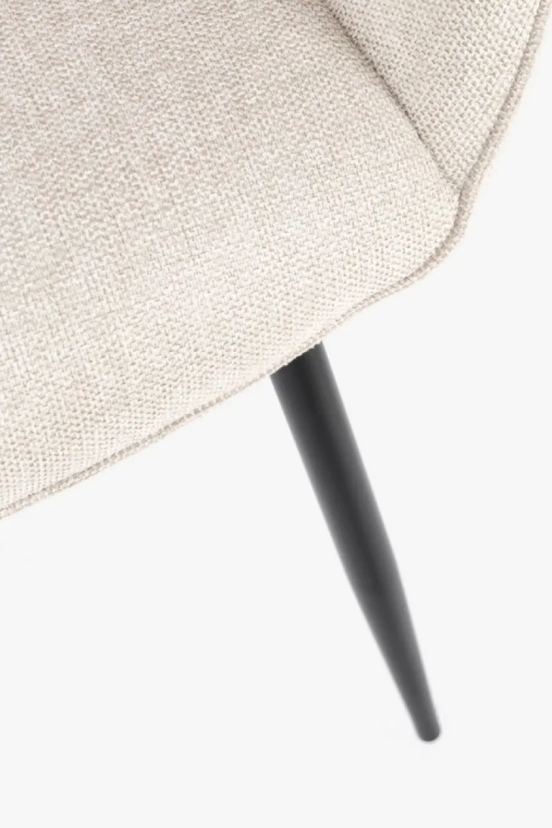 Best Bizzotto SEDIA IN TESSUTO BEIGE- CORA