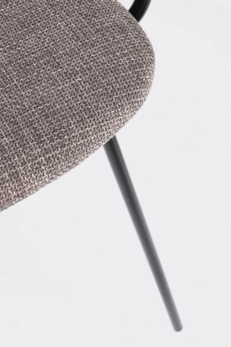 Bizzotto SEDIA IN TESSUTO GRIGIO - SIENNA
