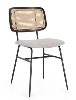 Sale Bizzotto SEDIA IN TESSUTO NATURALE - GLENNA