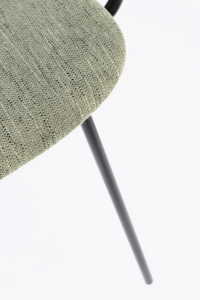 Clearance Bizzotto SEDIA IN TESSUTO VERDE - SIENNA