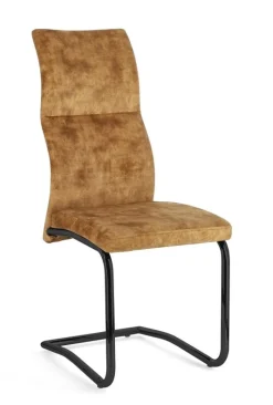 Outlet Bizzotto SEDIA IN VELLUTO GIALLO - THELMA