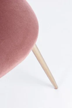 Online Bizzotto SEDIA IN VELLUTO ROSA - TANYA