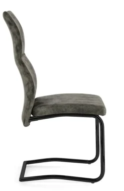 Bizzotto SEDIA IN VELLUTO VERDE - THELMA