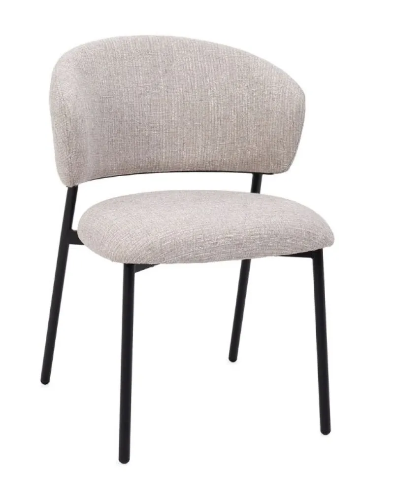 Online Bizzotto SEDIA PRISCA NERO/ROCK