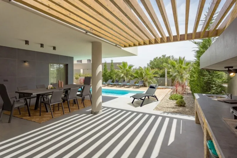 Hot Bizzotto SEDIA RECLINABILE IN ALLUMINIO ANTRACITE JX55 - ETHAN