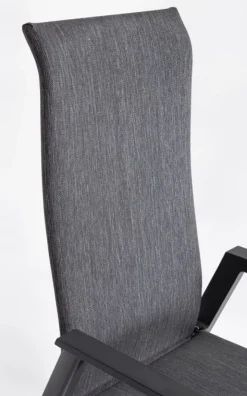 Hot Bizzotto SEDIA RECLINABILE IN ALLUMINIO ANTRACITE JX55 - ETHAN