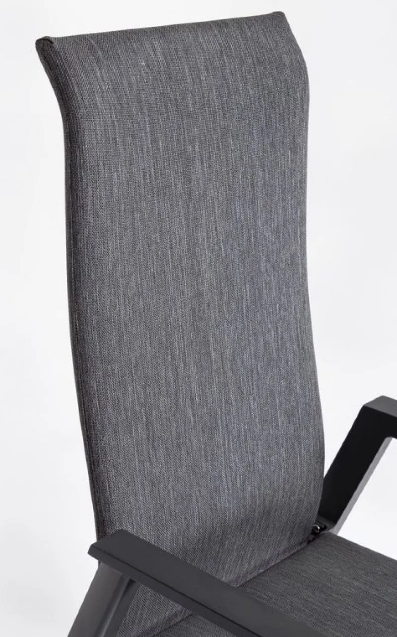 Hot Bizzotto SEDIA RECLINABILE IN ALLUMINIO ANTRACITE JX55 - ETHAN