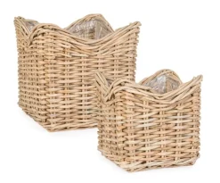 Sale Bizzotto SET2 CESTA HARIS QU NATURALE