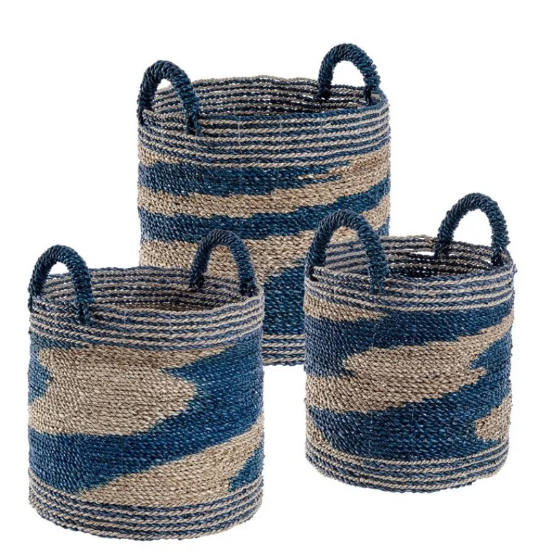 Clearance Bizzotto SET3 CESTA 2M ACHAL TO NAT-BLU