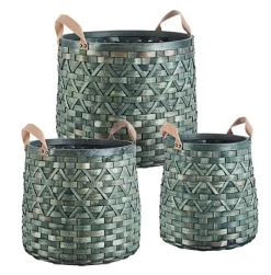 New Bizzotto SET3 CESTA 2M LISETTE TO VERDE