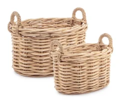 Best Bizzotto SET2 CESTA 2M MALANG OV NATURALE