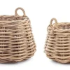 Outlet Bizzotto SET2 CESTA 2M MALANG TO NATURALE