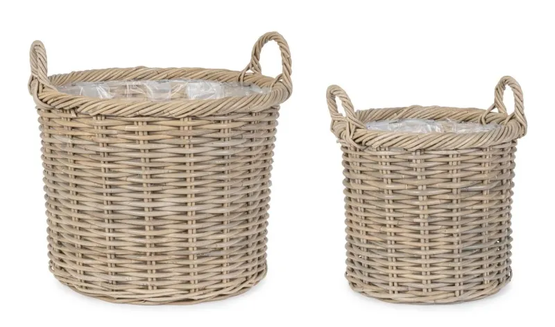 Best Bizzotto SET2 CESTA 2M RANDY TO GRIGIO