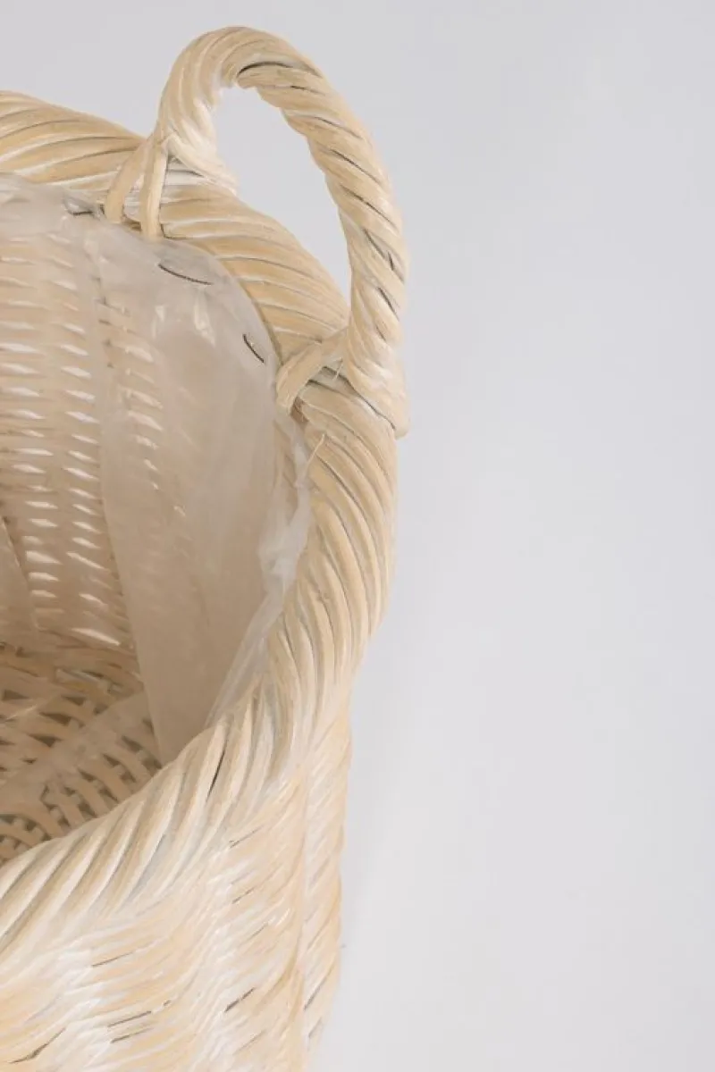 Discount Bizzotto SET2 CESTA 2M RANDY TO SBIANCATO