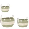 Sale Bizzotto SET3 CESTA 2M THELMA VERDE BOMB