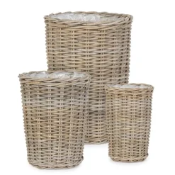 Sale Bizzotto SET3 CESTA RANDY TO GRIGIO