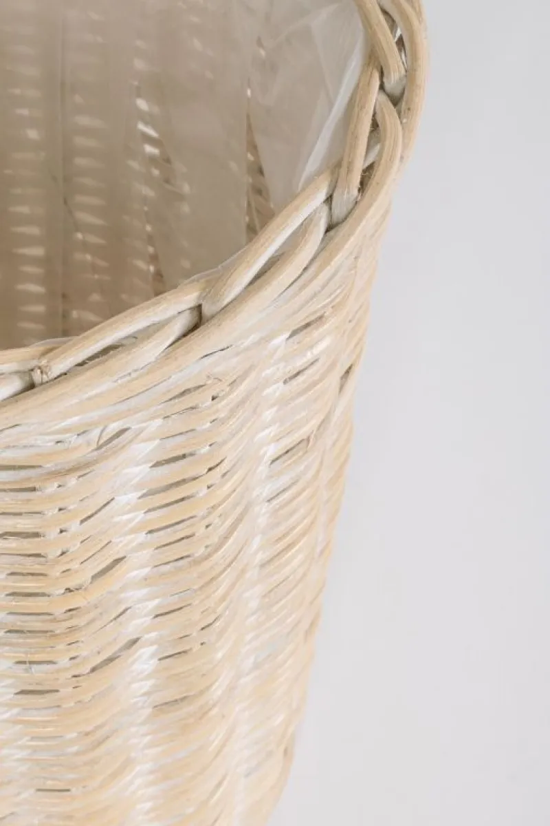 Outlet Bizzotto SET3 CESTA RANDY TO SBIANCATO