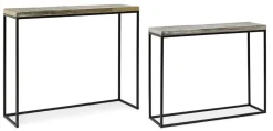 Sale Bizzotto SET2 CONSOLLE IN METALLO - AMIRA