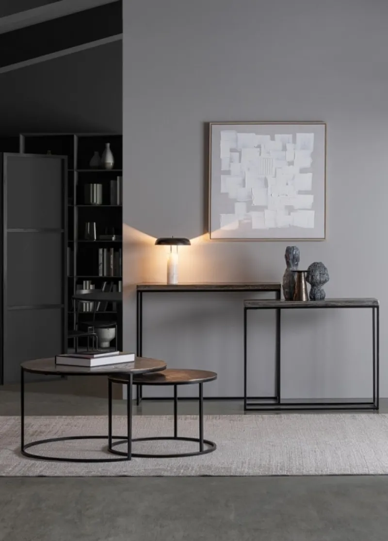 Sale Bizzotto SET2 CONSOLLE IN METALLO - AMIRA