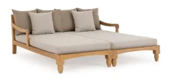 Outlet Bizzotto SET2 LOUNGE C-C BALI NATURAL - FSC