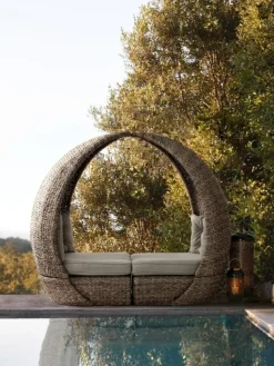 Clearance Bizzotto SET2 POLTRONE IN FIBRA SINTETICA - SAMUI