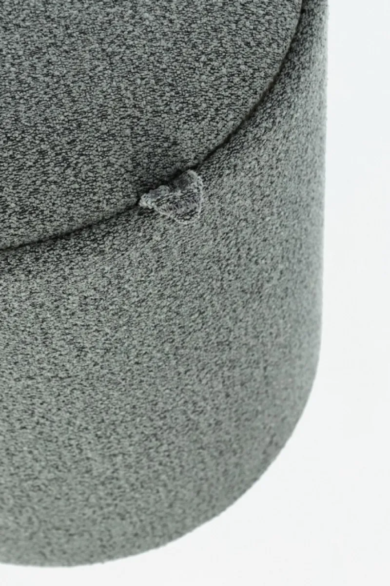 Bizzotto SET2 POUF C-CONT SASHA C-VASS DARK