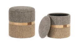 Online Bizzotto SET2 POUF CONTENITORE TANYA SAVANA
