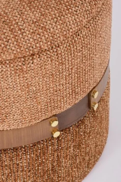 Outlet Bizzotto SET2 POUF CONTENITORE TANYA GINGER