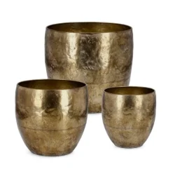 Clearance Bizzotto SET3 P.VASO BIMALA ORO 55T