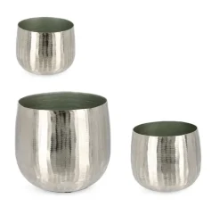 Clearance Bizzotto SET3 P.VASO CHISEL TO ARGENTO