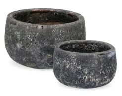 Hot Bizzotto SET2 P.VASO DUYEN TO ANTRACITE