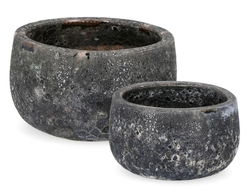 Hot Bizzotto SET2 P.VASO DUYEN TO ANTRACITE