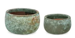 Discount Bizzotto SET2 P.VASO DUYEN TO VERDE