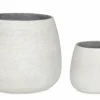New Bizzotto SET2 P.VASO EMEI BOMBATO BEIGE