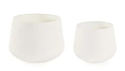 Clearance Bizzotto SET2 P.VASO KENAR TO BEIGE BASSO