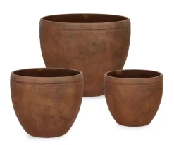 Best Bizzotto SET3 P.VASO MEILI TONDO ALTO RUSTY