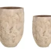 Bizzotto SET2 P.VASO MINH ALTO TERRACOTTA BRUNITA