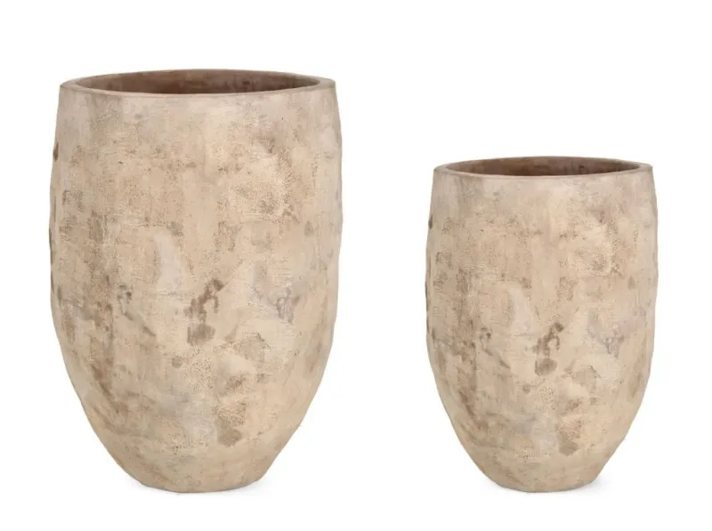 Bizzotto SET2 P.VASO MINH ALTO TERRACOTTA BRUNITA