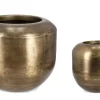 Sale Bizzotto SET2 P.VASO NADU DORATO