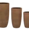 Discount Bizzotto SET3 P.VASO RIGO TO RUSTY ALTO