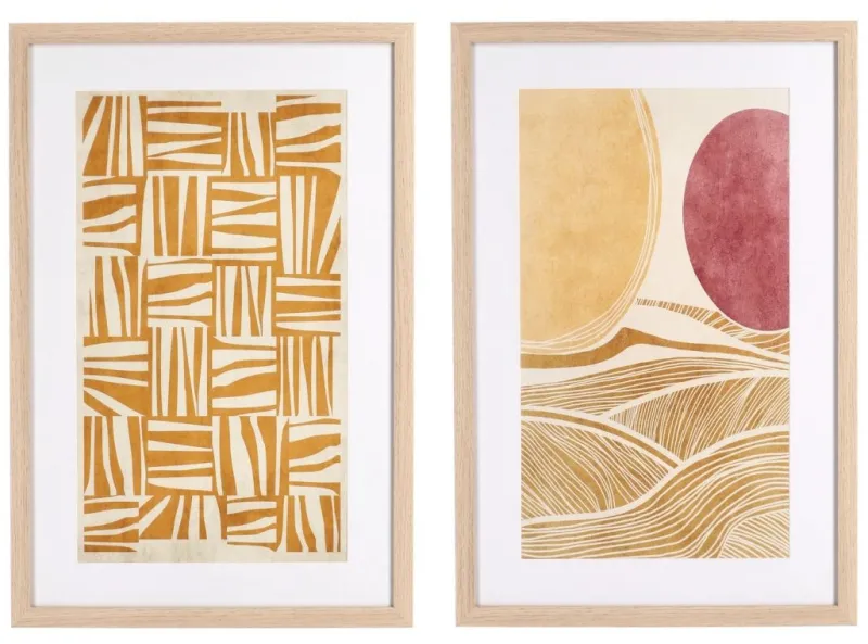 Outlet Bizzotto SET2 QUADRO C-C SHERLEY 396 40X60