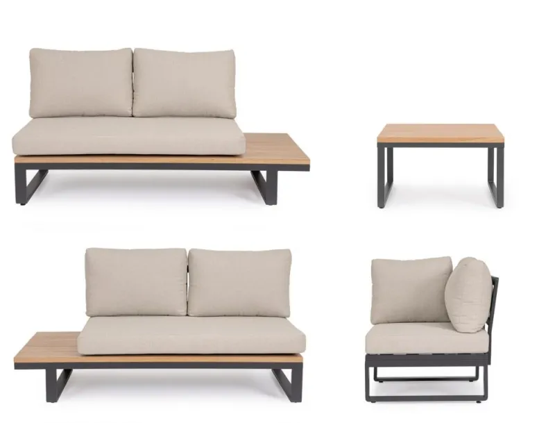 Hot Bizzotto SET SALOTTO ANG. C-C ZELMAR ANTR. YK13