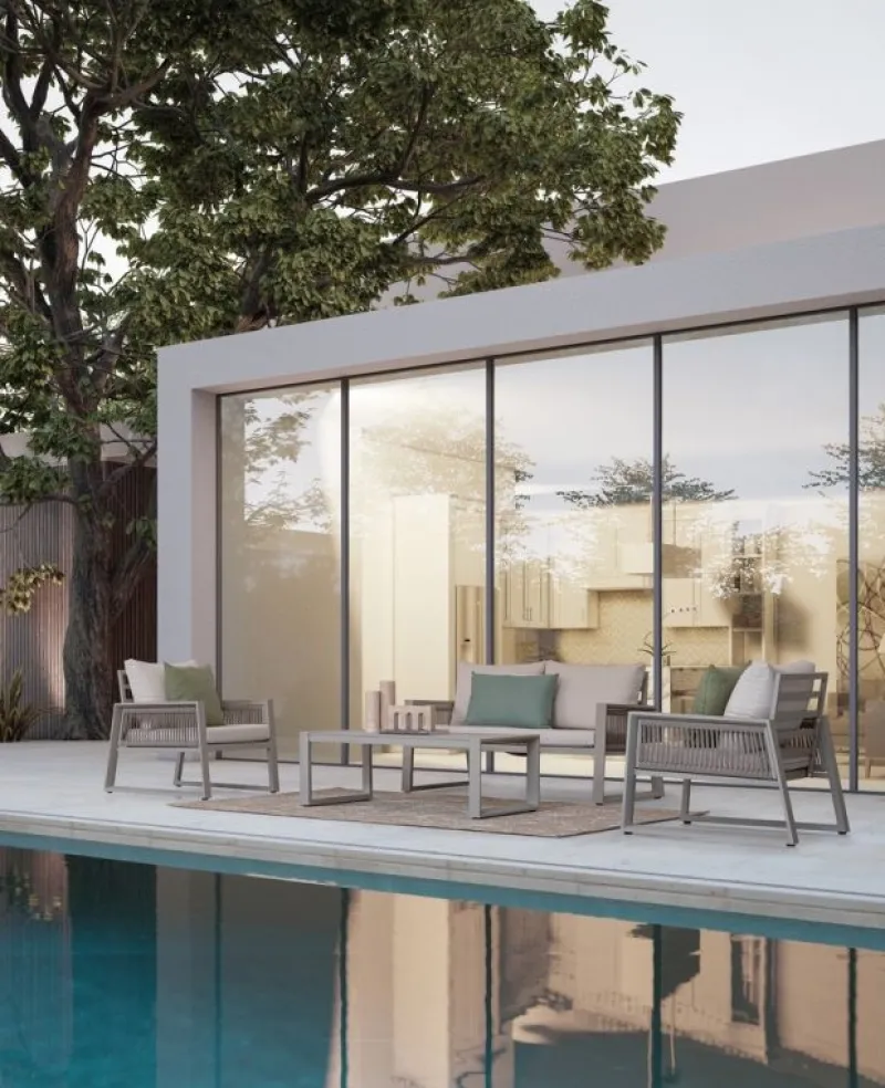 Clearance Bizzotto SET4 SALOTTO C-C CAPTIVA PEYOTE